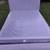 QUEEN SIZE MATTRESS SET WITH GRAY CLOTH COVERED BED FRAME 6 thumbnail