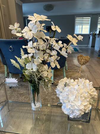 Jarrones decorativos para flores - $50 (sur de San Francisco)63470435697537122