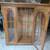 Solid Oak Display Case with Glass Shelves 4 thumbnail