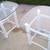 Traditional Sleeper Sofa, Wicker Coffee Table, Glass Top End Table Set 2 thumbnail