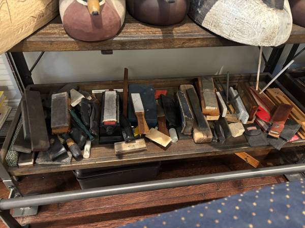Stones sharpening 1