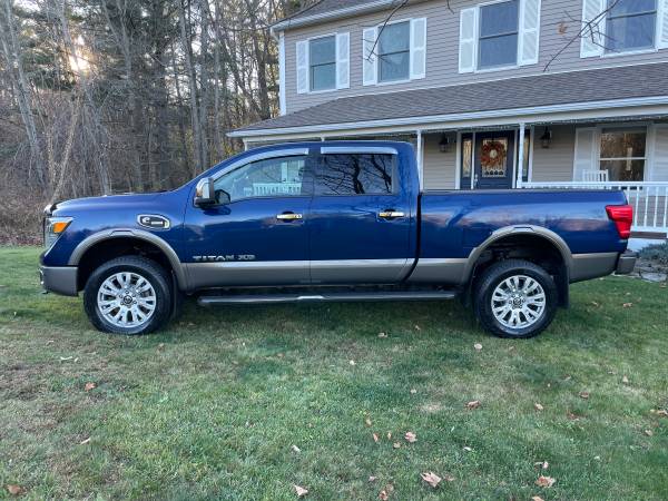 Nissan Titan XD Cummins Diesel Platinum Reserve 4x4 100% Serviced 79k - $29,500 (Barre Town, VT)63622620257665120