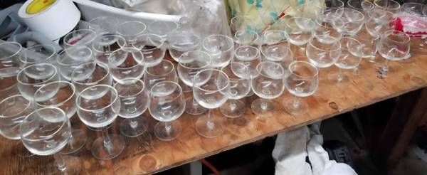 Princess Heritage Pattern Cordial wine and brandy glasses snifters vintage 1