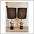 Maison Barbier Style Chrome + Marble Table Lamps, Pair 11 thumbnail