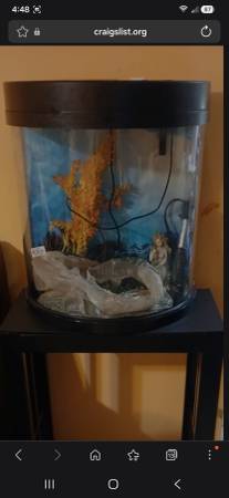 Tank with stand 1