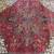 8'5X10'6 Persian Heriz handknotted wool rug 11 thumbnail