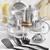 MSRP $119.99 - Tools of the Trade Stainless Steel 13-Pc Cookware Set 1 thumbnail