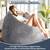 CangLong Ergonomic Bean Chair with Armrests - 47" Memory Foam Gaming Sofa,Heavy- 4 thumbnail