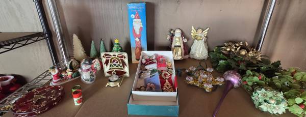 Vintage Christmas Jewelry, Candles, Toppers 1