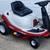 White Yard Bug Compact Riding Lawnmower w/ New Grass Bagger 1 thumbnail