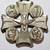 Antique Trinity 5 Way Catholic Cross Pendant Made in Italy 1 thumbnail