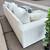 White Ashley 2pc Sectional w/ Chaise - Delivery 4 thumbnail