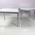 Vintage Florence Knoll White Laminate Side Tables 2 thumbnail