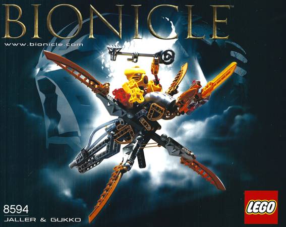 LEGO  BIONICLE: Titans: 8594-1 Jaller & Gukko 100% COMPLETE 1
