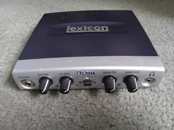Lexicon Alpha Studio 1