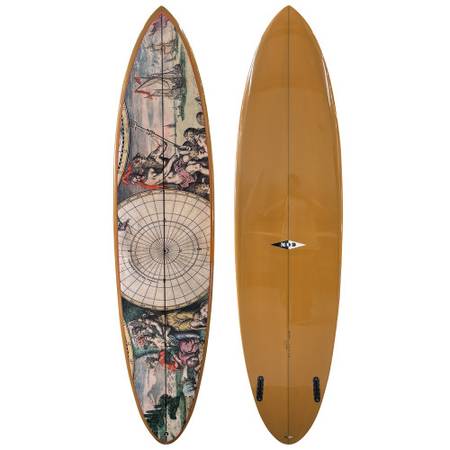 7'4" Move or Die Surfboards by M.Gyenes  - New Twin Pin Mi 1