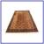 10ft 1in X 14ft 7in Karastan Bokhara Terra Cotta Wool Area Rug 1 thumbnail