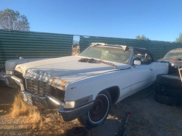 Cadillac Deville convertible 69 1