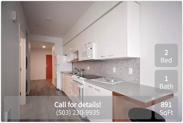 $2,050 / 2br - 891ft2 - High end urban living in Portland! 891 Sq Ft 2 Bed / 1 Bath! (Portland)63956504420483120