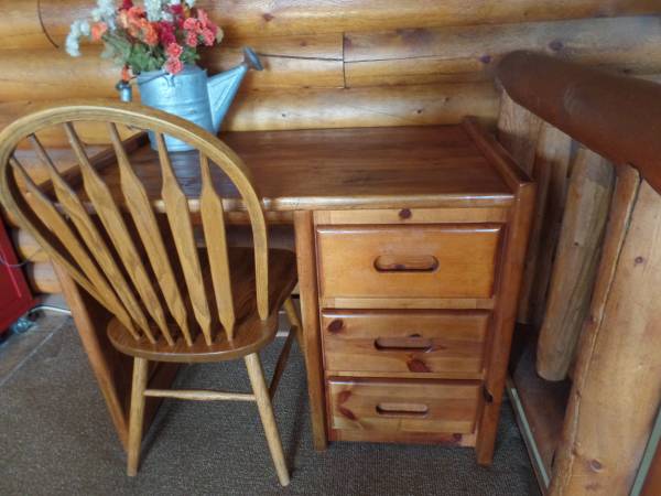 Solid Wood Desk 1