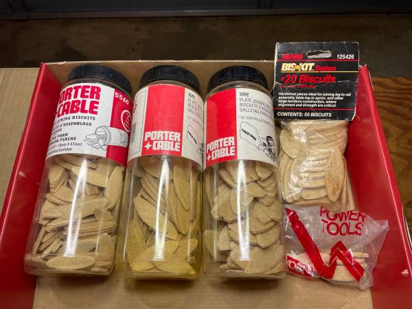 Biscuit joiner biscuits 1