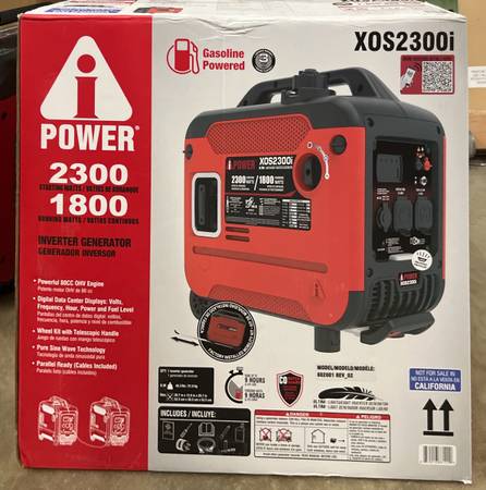 Brand new iPower inverter generator — still in the box, never used 1