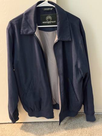 ** MENS JACKET  *  NAVY GOLF JACKET IN MEDIUM  *  EXCELLENT CONDITION 1