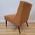 Vintage 1960s Mid Century Modern Upholstered Slipper Chair 8 thumbnail
