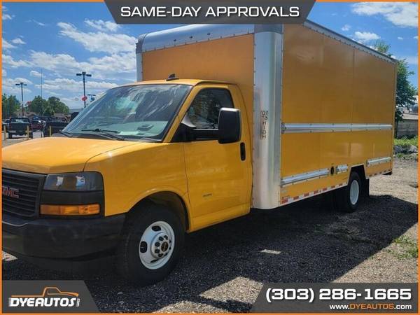 2019 GMC SAVANA 16 foot box 6.0l V8 *Call 303-647-4210 for info/financing - $26,999 (+ Dye Autos)63619860766723122