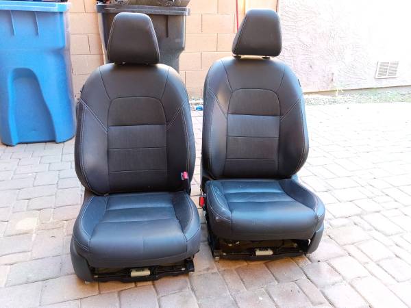 Leather seats 1
