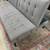 66”W Futon Couch Bed 🚚 extra Sofá gris, futón 7 thumbnail