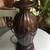 Rams Head Table Lamp Metal Urn Art Deco Nouveau Neoclassic Egyptian 11 thumbnail