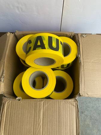Caution Barricade Tape For Sale $12.00 1