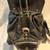 UNIQUE VINTAGE BLACK LEATHER MOTORCYCLE SADDLE BAG "DMP W/WINGS" LOGO 11 thumbnail