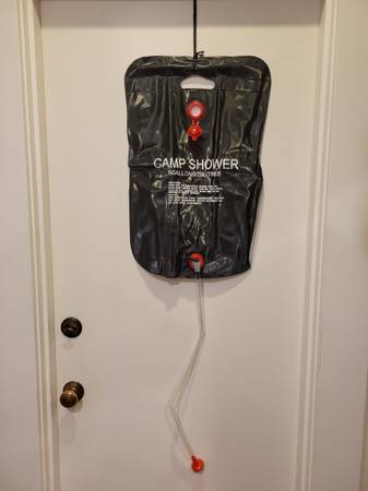 5 gallon solar camp shower - Never used 1