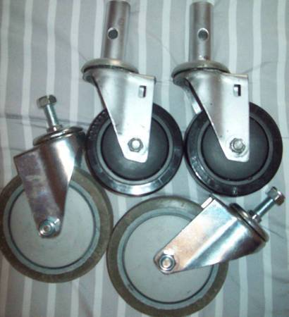 Magliner handtruck hand truck axle casters wheels caster wheel 1
