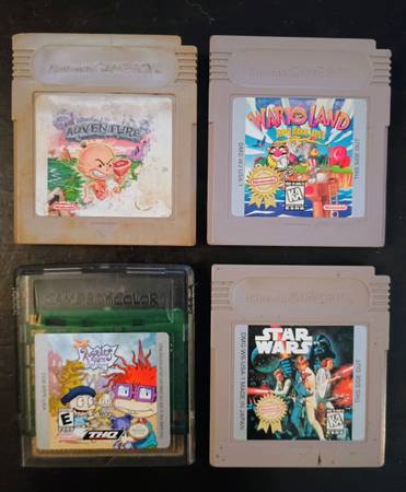Nintendo Gameboy games 1