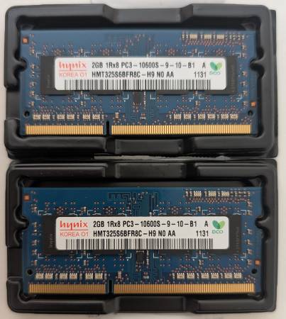 MacBook Pro A1278 13" 2011 MC700LL/A Memory RAM 2GB PC3-10600S 661-586 1