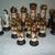 Vintage Duncan Mold Hand Painted Ceramic Medieval Chess Pieces 2 thumbnail