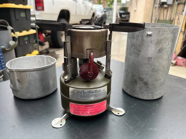 Military issue m1950 stove - $100 (Whittier)63471470030979121