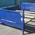 Vintage Royal Blue Full Size Bed Frame 3 thumbnail