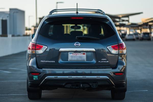 2014 Nissan Pathfinder Platinum, 1-owner, clean title - $11,500 (walnut creek)63624260214147123