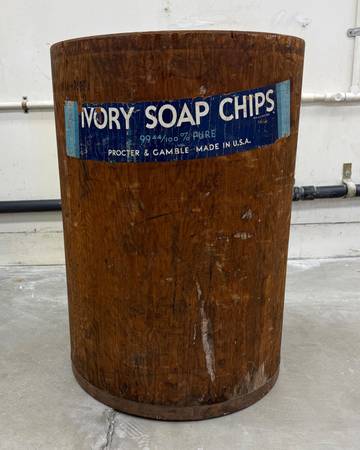 Ivory Soap Barrel 1