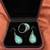 Turquoise ring, and matching earrings 2 thumbnail