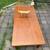 Danish minimalist / modern teak coffee table ABJ Denmark A160 2 thumbnail