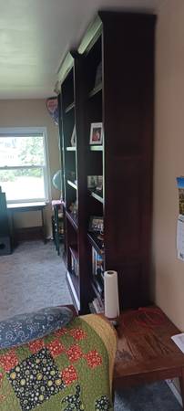 Custom built bookshelf - $300 (Smith rd.)63435836941953122