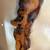 Large Burl Wood Wall Clock (4 ft) — Live Edge Art Piece — Decorative 8 thumbnail