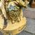 Cast metal / Spelter Art Nouveau figural lamp A237 5 thumbnail
