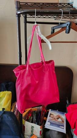 🔥 Pink Leather Handbag For SALE 1
