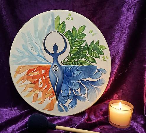 🪘 A Goddess Drum That Transforms Any Space Into Sacred Space🌀 1